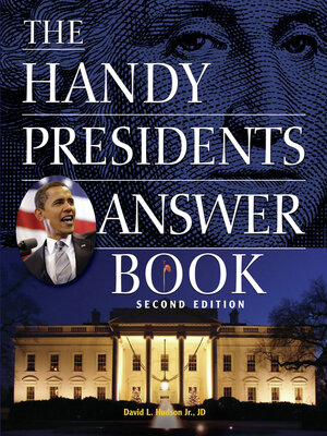 cover image of The Handy Presidents Answer Book